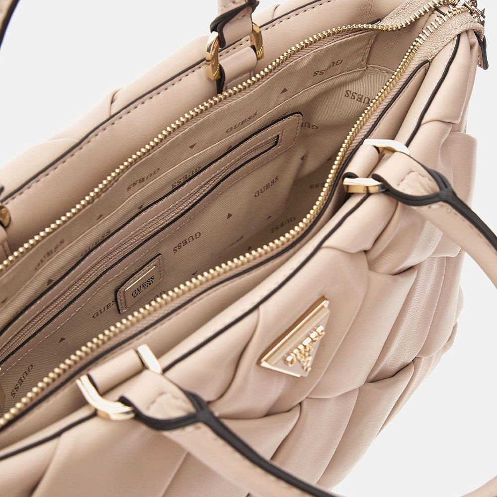 Damenhandtasche mit Schultergurt GUESS Backpack Line Farbe Stone