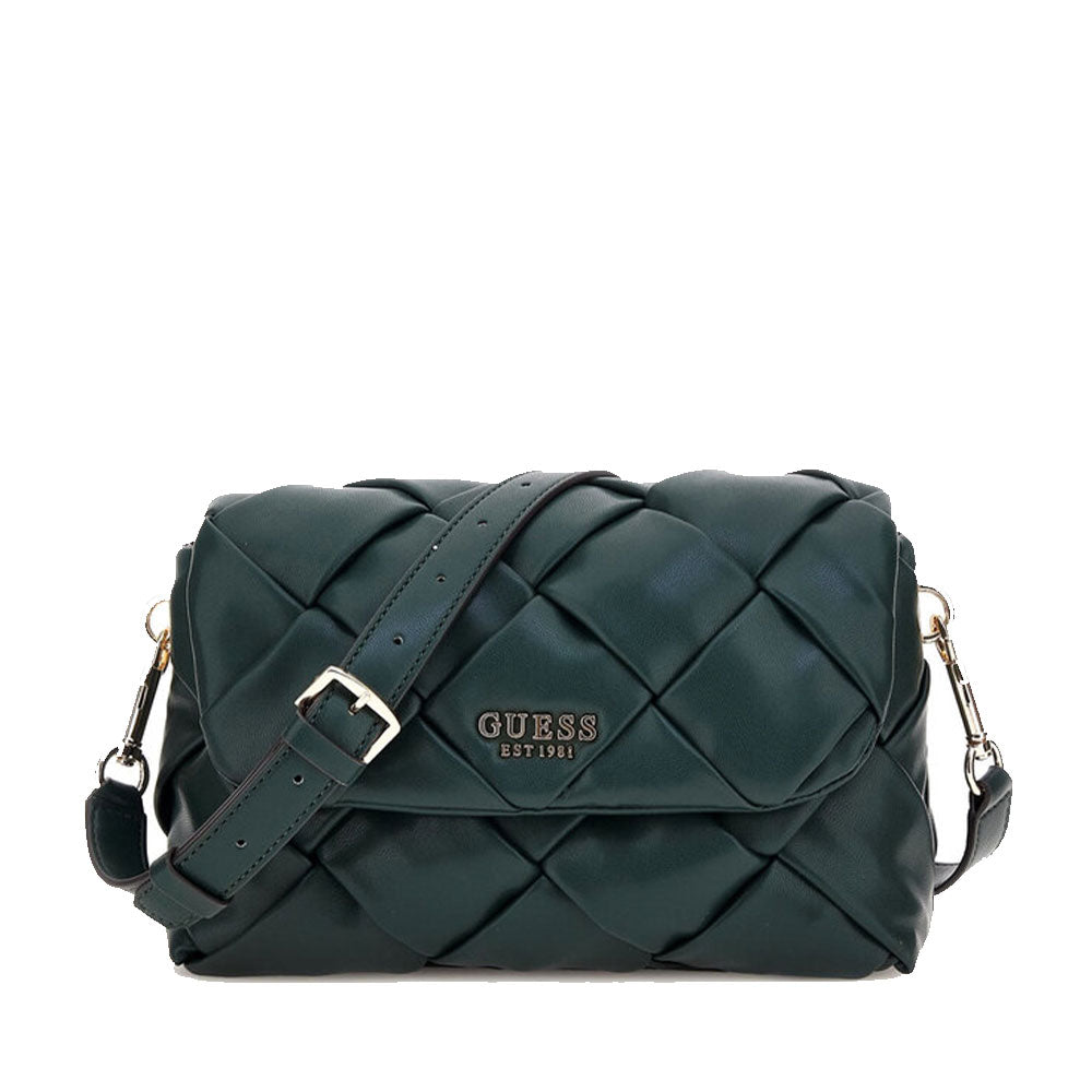 GUESS Damen-Schultertaschen-Rucksacklinie in der Farbe Wald