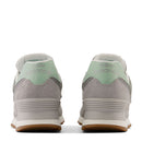 Scarpe Donna NEW BALANCE Sneakers 574 in Suede e Mesh colore Slate Grey