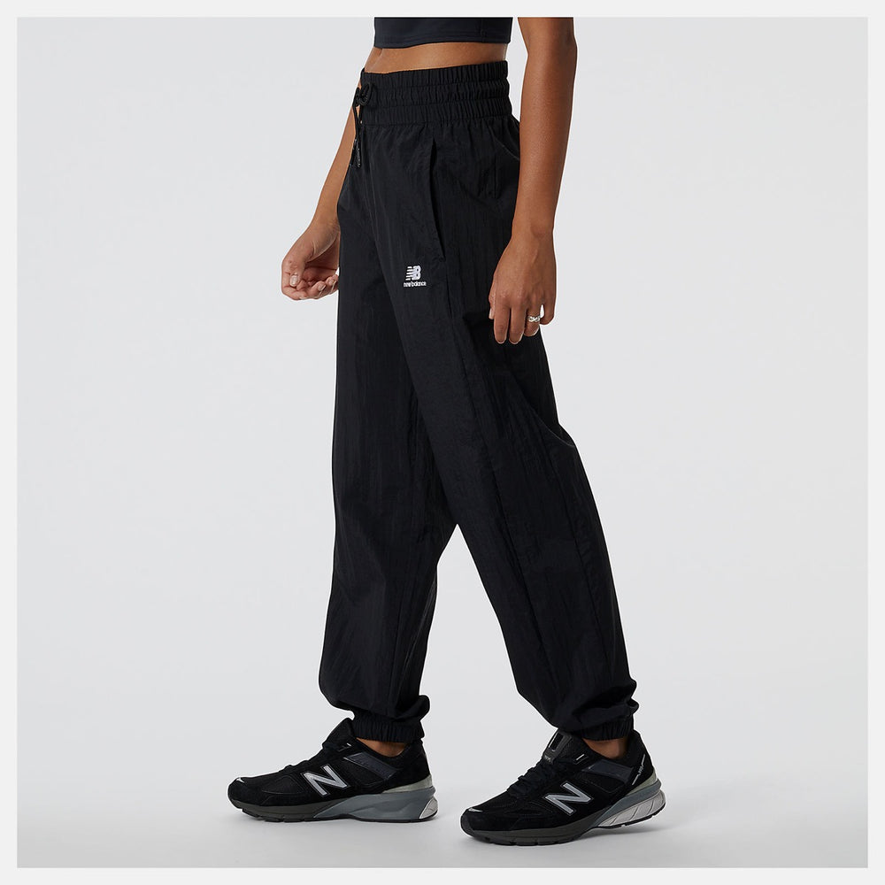 NEW BALANCE Damenhose Athletics Amplified Woven Line Farbe Schwarz
