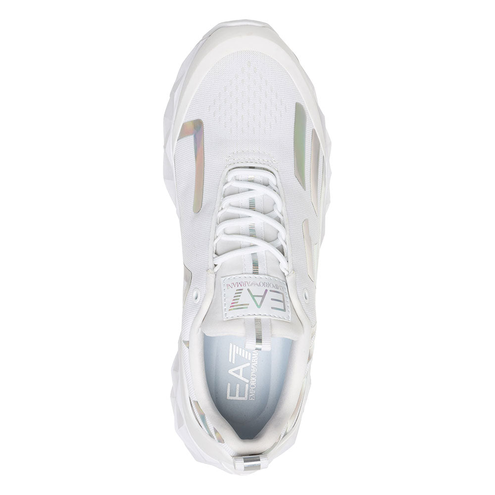 Scarpe Uomo EA7 Emporio Armani Sneakers Colore White -Iridescent