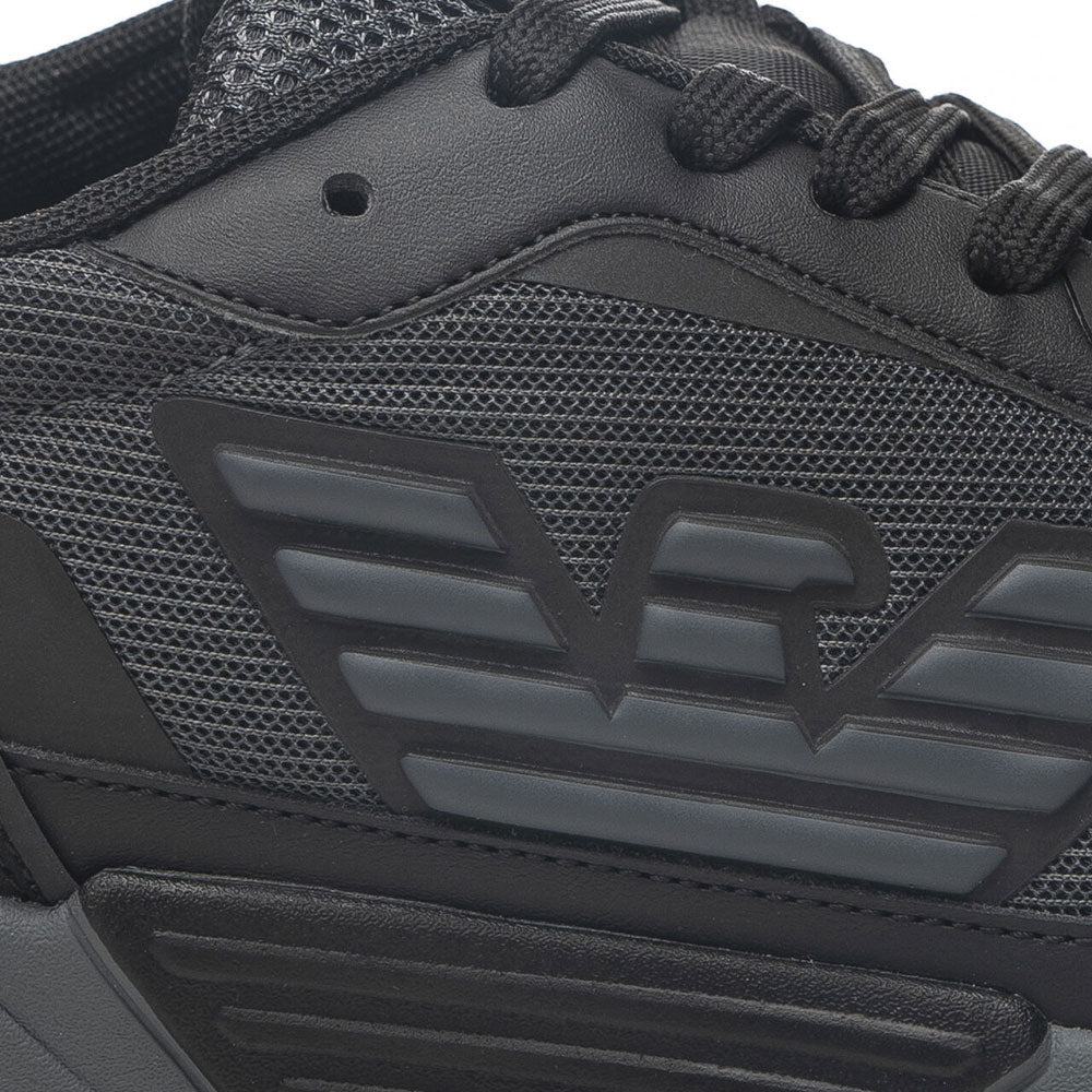 Scarpe Uomo EA7 Emporio Armani Ace Runner Sneakers Colore Black - Black - Iron Gate