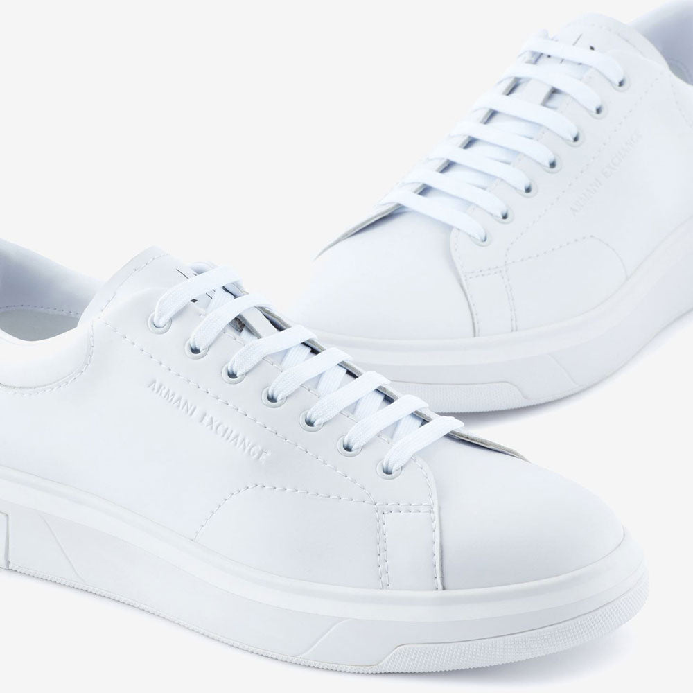 Scarpe Uomo ARMANI EXCHANGE Sneakers in Pelle Colore Bianco