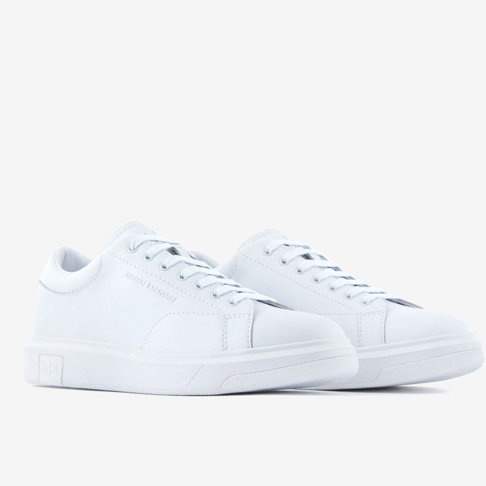 Scarpe Uomo ARMANI EXCHANGE Sneakers in Pelle Colore Bianco