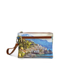 Damen-Clutch mit Reißverschluss Y NOT YES-342 Lemon Coast Print