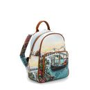 Y NOT YES-578 Damenrucksack mit Canaletto-Print