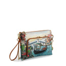 Y NOT Damen-Clutch mit Schultergurt YES-604 Canaletto