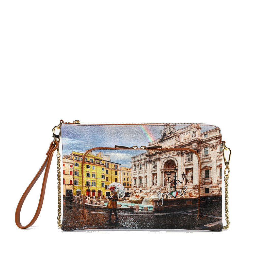 Pochette Donna Y NOT con Tracolla YES-604 Rainbow Rome