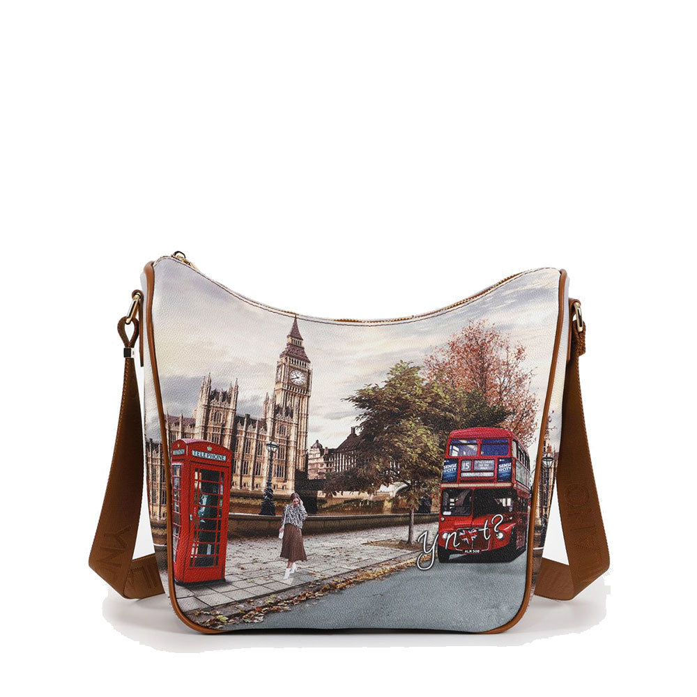 Borsa Donna  Y NOT Hobo Large a Tracolla YES-606 London Street