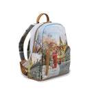 Y NOT Damenrucksack mit Außentasche YES-615 English Rose