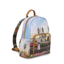 Y NOT Damenrucksack mit Außentasche YES-615 Floral