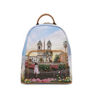 Y NOT Damenrucksack mit Außentasche YES-615 Floral