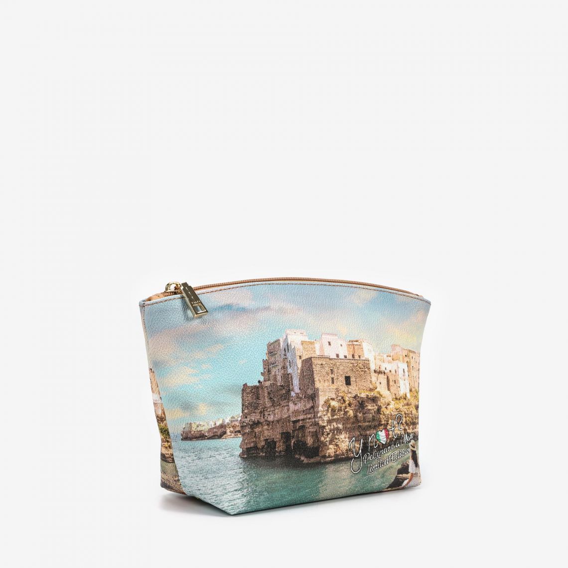 Beauty Case Da Mare YNOT? In Nylon – Trousse Da Viaggio Leggera E Pratica, Colore Animalier, Primavera/Estate