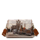 Damen-Umhängetasche mit Klappe Y NOT YES-621 London Taxi