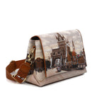 Damen-Umhängetasche mit Klappe Y NOT YES-621 London Taxi