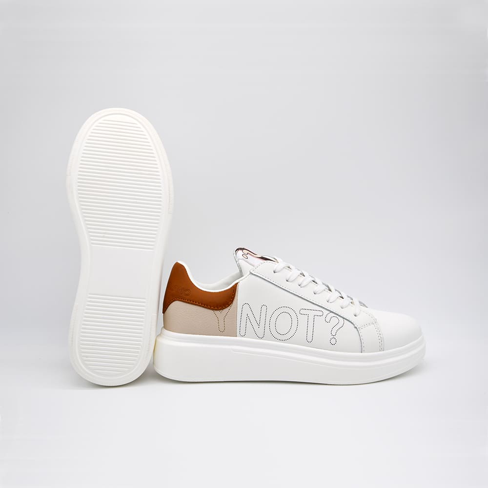 Scarpe Donna Y Not Sneakers Colore White - Beige
