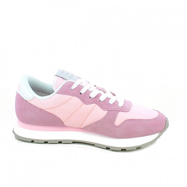 Scarpe Donna Sun68 Sneakers Ally Solid Nylon Colore Rosa