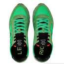 Scarpe Uomo Sun68 Sneakers Tom Solid Nylon Verde Fluo - Z32101