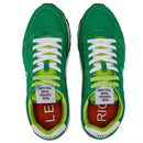 Scarpe Uomo Sun68 Sneakers Tom Solid Nylon Verde Prato - Z32101