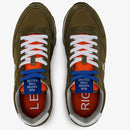 Scarpe Uomo Sun68 Sneakers Tom Solid Nylon Militare - Z32101