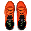 Scarpe Uomo Sun68 Sneakers Tom Solid Nylon Arancione Fluo - Z32101