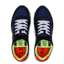 Scarpe Uomo Sun68 Sneakers Tom Fluo Navy Blue - Z32102