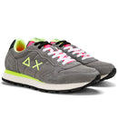 Men's Medium Grey Sneakers Sun68 Tom Fluo - Z32102