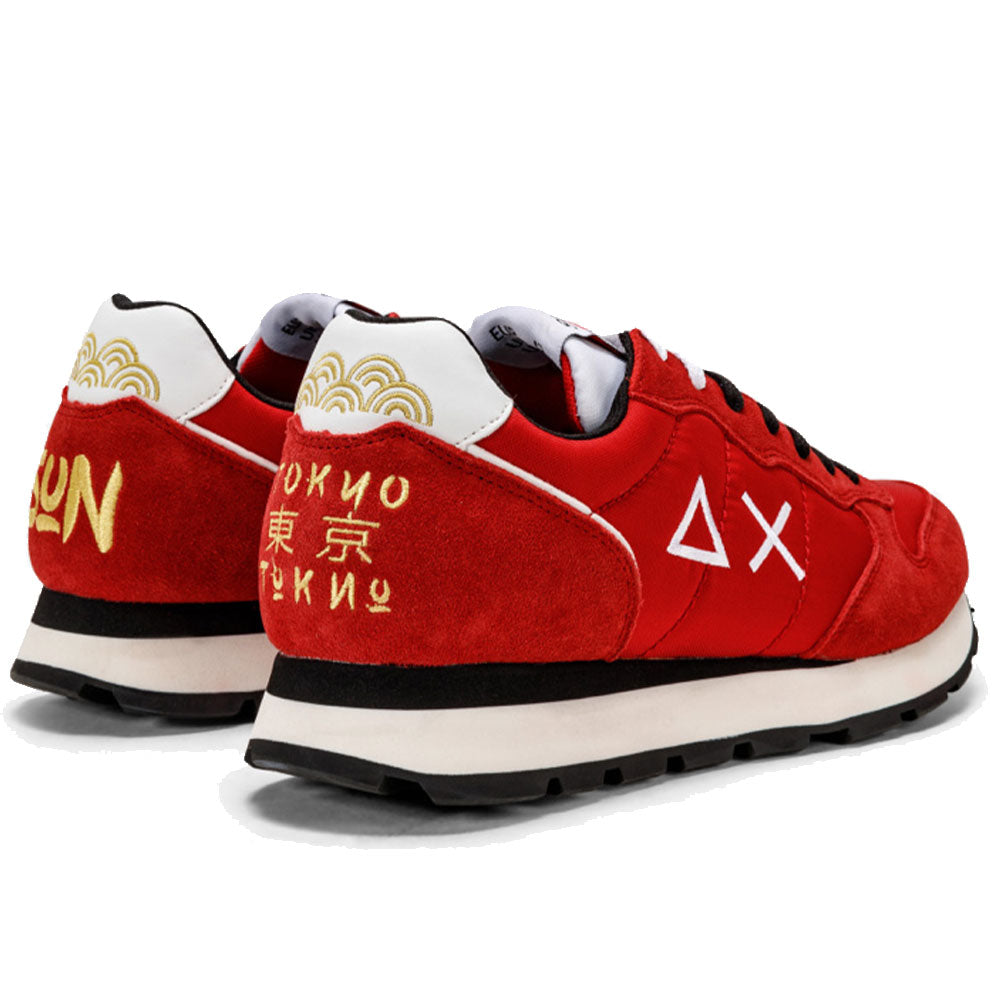 Men's Red Sneakers SUN68 Tom in Japan