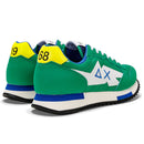 Scarpe Uomo Sun68 Sneakers Niki Solid colore Verde Prato