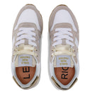 Sun68 Damenschuhe Ally Gold Sneakers Farbe Weiß