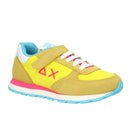 SUN 68 Mädchenschuhe Girl's Ally Solid Nylon Yellow Sneakers 