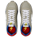 Sun68 Herrenschuhe Niki Solid Sneakers Hellgrau