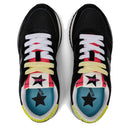 Scarpe Donna Sun68 Sneakers Stargirl Glitter Logo Colore Nero