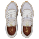 Scarpe Donna Sun68 Sneakers Ally Glitter Textile Colore Bianco - Z34203
