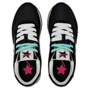 Scarpe Donna Sun68 Sneakers Stargirl Glitter Logo Colore Nero - Z34211