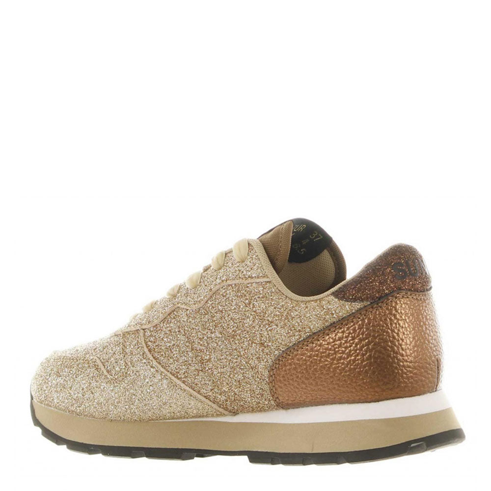 Scarpe Donna Sun68 Sneakers Ally Solid Glitter Oro