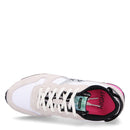 Scarpe Donna Sun68 Sneakers Ally Star Girl Zebra Bianco Panna