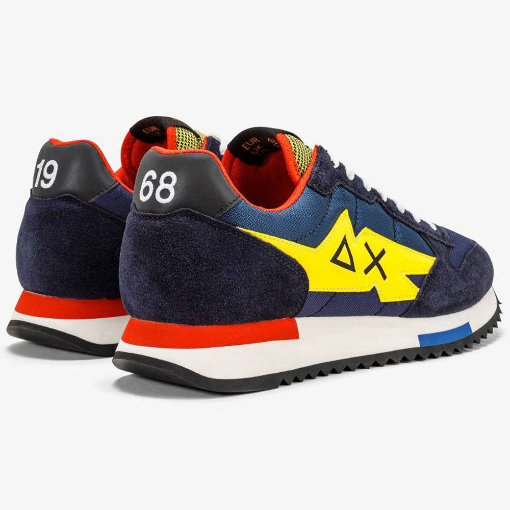 Scarpe Uomo Sun68 Sneakers Niki Crazy Boy colore Navy Blue