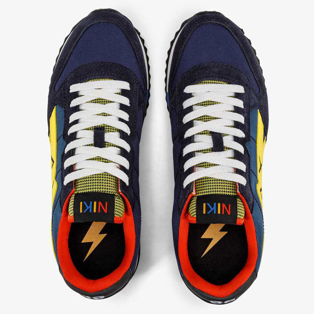 Scarpe Uomo Sun68 Sneakers Niki Crazy Boy colore Navy Blue