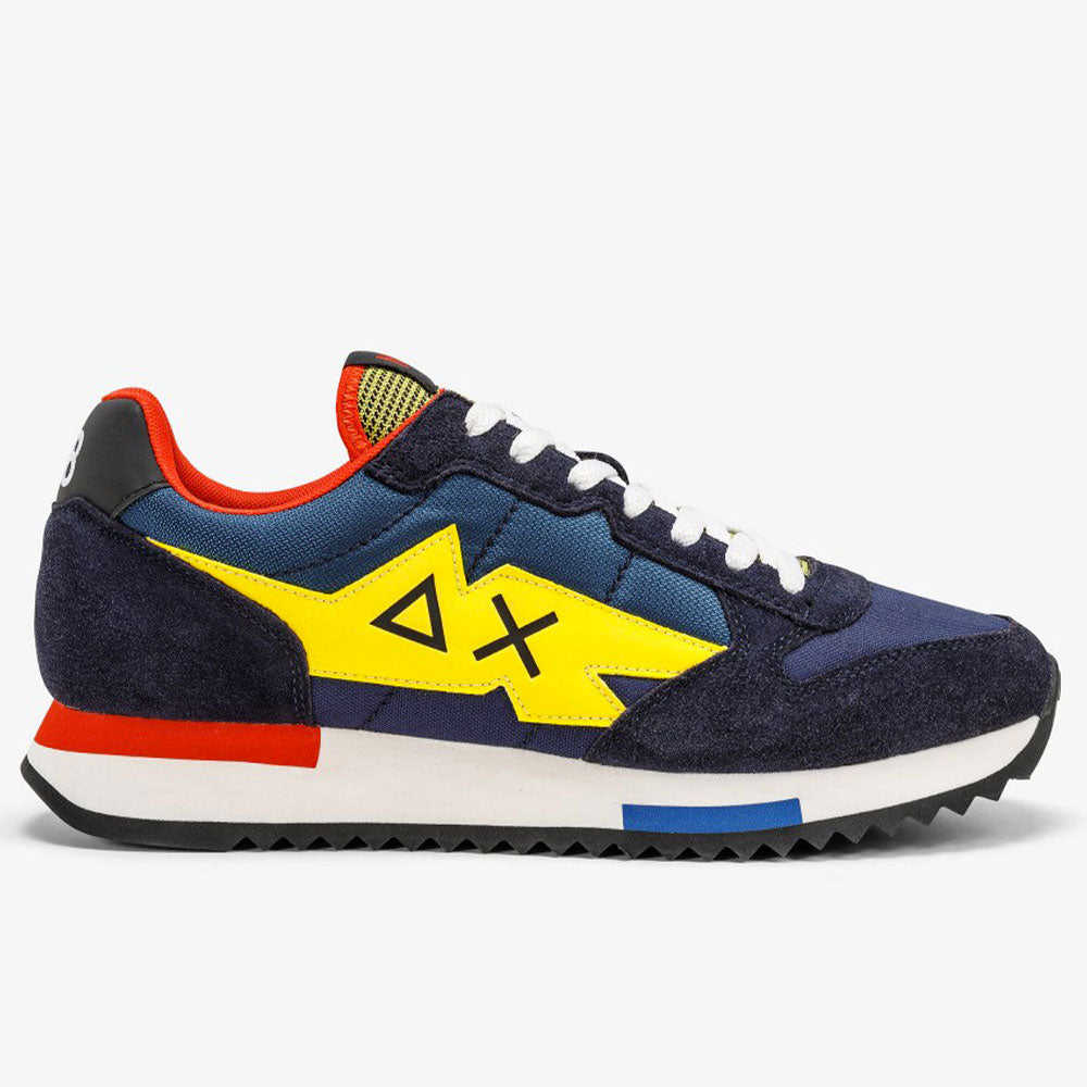 Scarpe Uomo Sun68 Sneakers Niki Crazy Boy colore Navy Blue