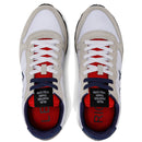 Scarpe Uomo Sun68 Sneakers Tom Solid Nylon Colore Bianco - Z42101