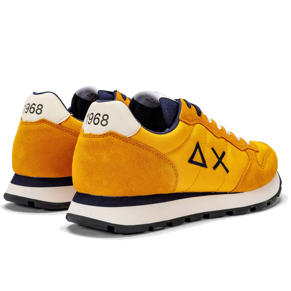 Scarpe Uomo Sun68 Sneakers Tom Solid Nylon Giallo - Z42101