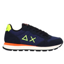 Scarpe Uomo Sun68 Sneakers Tom Fluo Navy Blue - Z42102