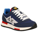 Scarpe Uomo Sun68 Sneakers Niki Solid Navy Blue - Z42120