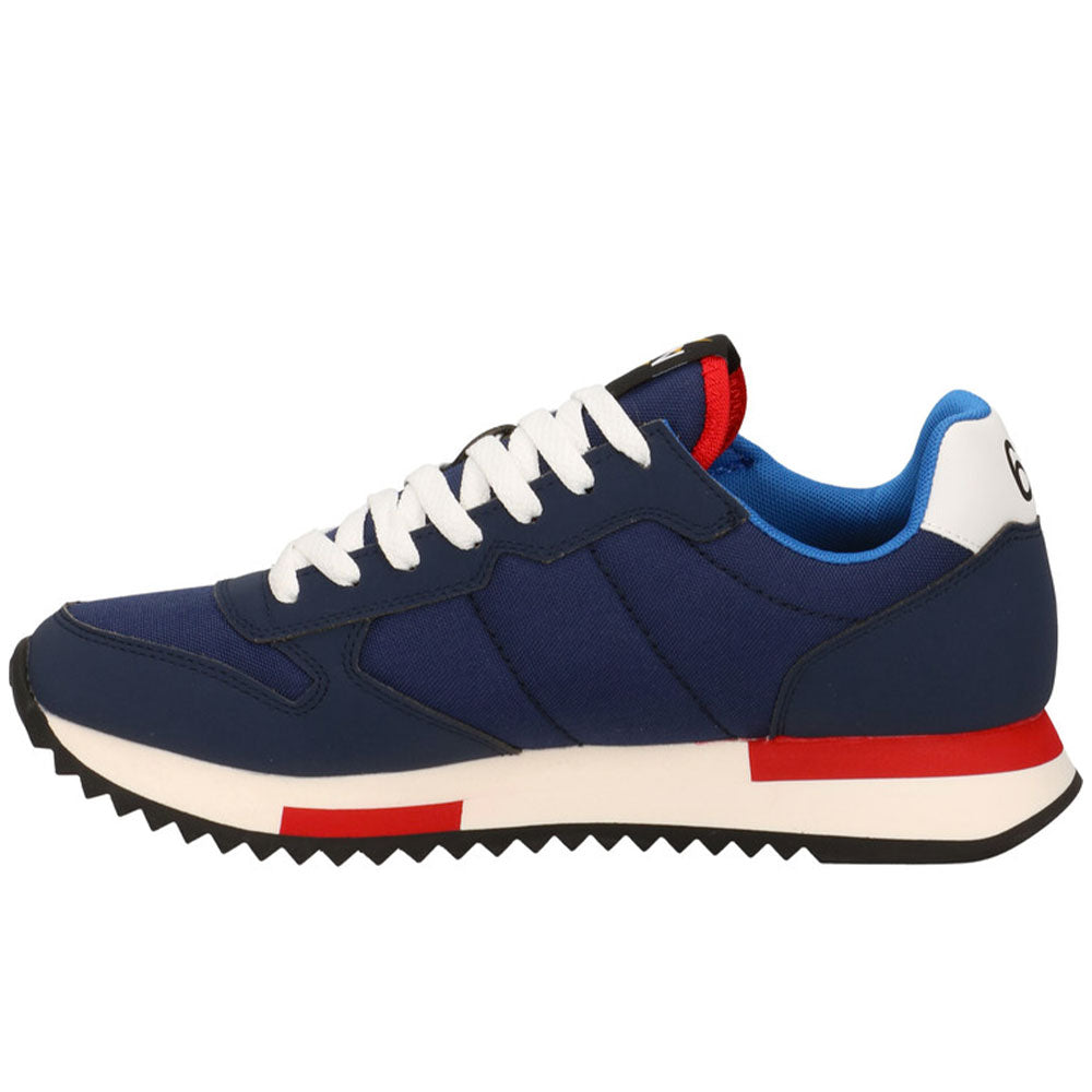 Scarpe Uomo Sun68 Sneakers Niki Solid Navy Blue - Z42120