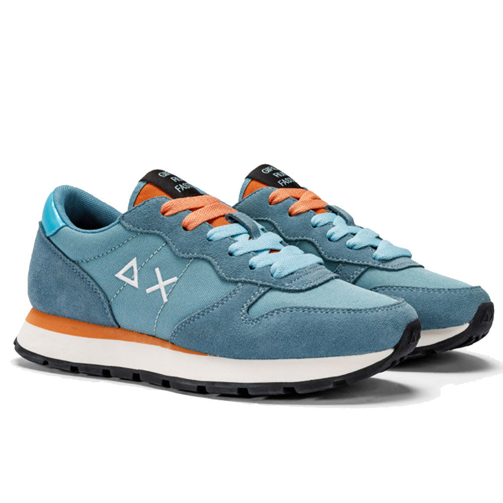 Sun68 Damenschuhe Ally Solid Nylon Sneakers Avio - Z43201