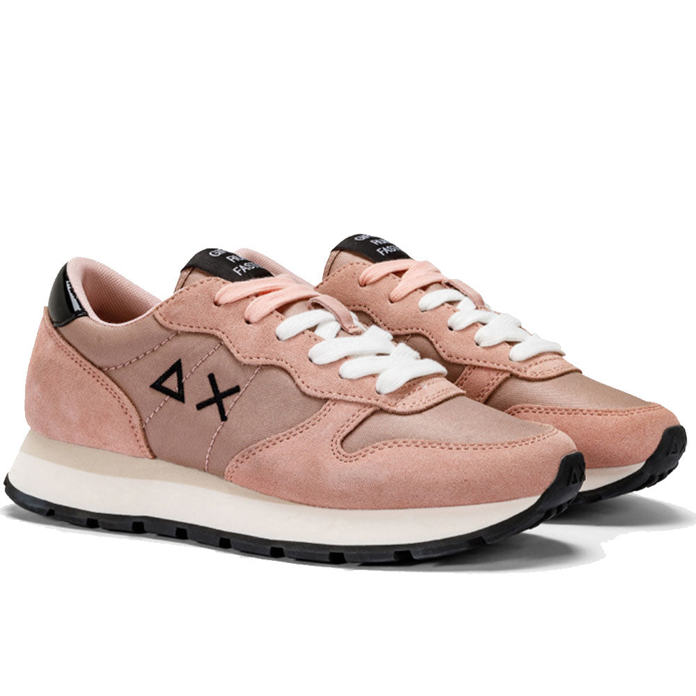 Sun68 Damenschuhe Ally Bright Nylon Sneakers Farbe Pink