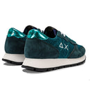 Sun68 Damenschuhe Ally Glitter Mesh Sneakers Farbe Dunkelgrün - Z43204