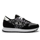 Damenschuhe Sun68 Ally Animalier Sneakers Farbe Schwarz - Z43205