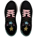 Scarpe Donna Sun68 Sneakers Stargirl Glitter Logo Colore Nero - Z43210